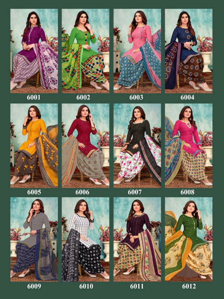 Sss Aarohi 6 Regular Wear Cotton Indo Printed Dress Material Collection